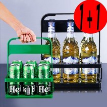 1+1 두식 커피캐리어 캠핑 컵 배달 캔 음료수 6구 홀더 트레이, 2개, 6개