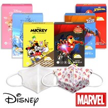 [국내제작]아동 소형(미듐)디즈니/겨울왕국/스파이더맨/미키앤프렌즈/아이언맨/마블 요술 마스크/새부리형 마스크(30매입)5세~8세, 디즈니프린센스, 1개