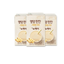 뉴케어 영양한잔 고칼슘 두유 정성을 담아 150ml 24팩, 48팩