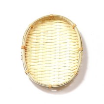 나무채반 타원 약18cmx15cm 전통 공예 소품