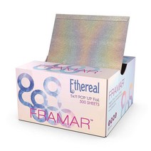 [정품] Framar Star Struck 실버 팝업 헤어 포일 알루미늄 호일 시트 하, Ethereal