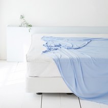 라뽐므 쿨터치 냉감 패드+쏘쿨 이불, 화이트(패드)+아이스블루(이불)