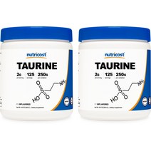 타우린 파우더 250g 무맛 2병, 2개, 단품