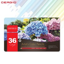 세르지오 유성색연필 36색세트, CE3036 1세트