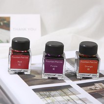 딥 펜 컬러 만년필 잉크 25ml 펜잉크 캘리그라피 병잉크, 와인레드