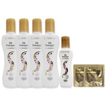 [ 홈쇼핑 동일구성 ] 최신상 실크테라피 3D 볼류 마이징 헤어 에센스 150ml 4개 + 60ml 1개 + 2ml 2개, 상세페이지 참조