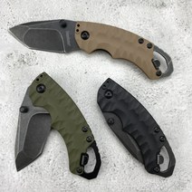 KERSHAW 8750 셔플 II 다기능 접이식 나이프 2.25 블랙워시 플레인 블레이드 GFN 핸들 블랙 탄 미니 도구, green