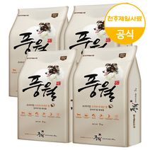 풍월 대용량 진돗개 대형견 사료 5kgx4(20kg)+랜덤간식
