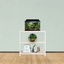 어항받침대 튼튼한 축양장 3단 700 x 500 x 750, 화이트