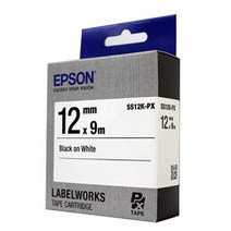 엡손정품라벨 LW-K200PK LW-H200RK 12mm SS12K 흰색, 엡손정품라벨 LW-K200PK LW-H200