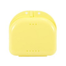 1PC Denture Bath Box False Teeth Plastic Storage Cleaning Case Orthodontic Retainer Artificial Tooth, 01 01