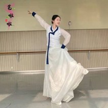 한복 생활한복 혼주한복 개량한복 조선무용복장연습구름공연복 성인 한복대진치마연공반복예고