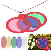 뉴 빛 혼합 목걸이 색 돋보기 3종 5색 3원색 실험