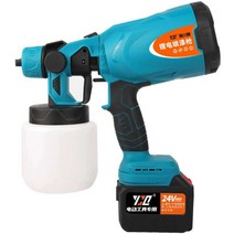 무늬코트 분사기 베란다 셀프 탄성코트 스프레이 건, 통 2개  노즐 4개