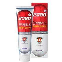 2080 진지발리스 오리지날 치약, 140g, 3개
