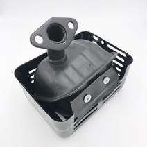 헌듀어 머플러 배기 어셈블리 혼다 GX120 GX160 GX200 168F 4HP 5.5 HP 6.5HP 엔진 모터 트리머 발전기 오레곤 35-038