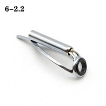 낚시대가이드링 스피닝 캐스팅 1.8mm 3.6mm sic 링 팁 낚싯대 폴 가이드 탑 아이 링 수리 낚싯대 구성 요소 76, --6-2.2