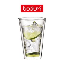 보덤 캔틴 더블월 글라스 유리잔 400ml, 2개