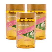 굿콤보 뉴질랜드 양태반 플라센타 40000mg 120정 3팩