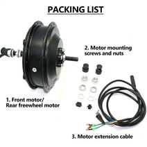 산악 전기 전동 자전거 250W 500W 2000W Ebike 허브 모터 36V 48V 브러시리스 기어 모터 전방 후방 휠 드, 12 48V 1000W Rear, 01 20inch-29inch