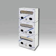 [원진엘앤비] 3단1열(M타입 앞면스텐) 다세대우편함 우체통 우편함