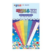 종이나라 레인보우 학알접기 선물용 학습용, 단품, 5개