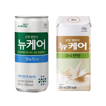 대상웰라이프 뉴케어 구수한맛 당뇨식 200ml 30개x2, 당뇨식 200ml x 60캔