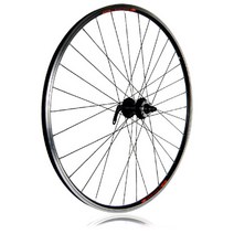 HENLI 700C 이중 6볼트 디스크 완성림 (앞바퀴)