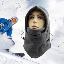 [옷잘남] 후드 방한모자 마스크 겨울 자전거 넥워머 군밤 장수 등산 귀마개
