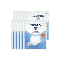 크리넥스 마스크 황사 KF80 화이트 대형 40개 한박스, 크리넥스 마스크 황사 KF80 화이트 대형 40개 한박