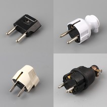 220V 어댑터 접지 고무 산업 전원 일자 ㄱ자 플러그 국산 전기 콘센트 전기 플러그, 4.현대 기억자 플러그