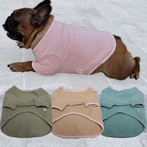 프렌치불독옷 프불옷 잉글리쉬 불독 중형견 강아지 xl 2xl 3xl 옷, 핑크