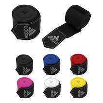 아디다스 복싱 핸드랩 권투 밴디지 손목붕대 5컬러 + 마스크, 블랙