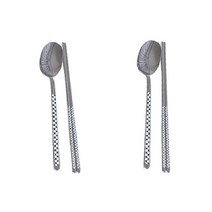 삼미 SMF 루이 세라믹 수저세트 (수저 젓가락 2ea), 블랙