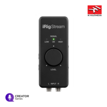IK Multimedia iRig Stream 모바일 스트리밍 오디오 인터페이스 국내정품