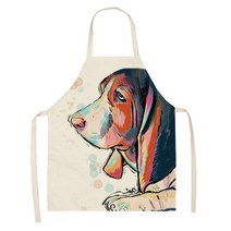 어린이집워싱앞치마 조끼형앞치마 칼하트앞치마 누빔앞치마 주방 가정용 앞치마 북유럽 폴리 에스테르 폭발성 개 동물 시리즈 성인용 작업복 소재, [01] 38x47cm, [14] style 14