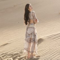 예쁜롱 커플바캉스룩 동남아원피스 비치웨어원피스 여행원피스 휴가룩 해변 신혼여행 휴양지 미니 원피스 휴양지쇼핑몰 해외여행원피스
