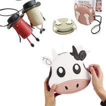 DIY 가죽 가방 만들기 공예 세트, 05 데이지 BLACK