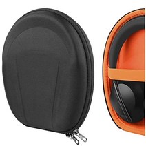 bose 노이즈 캔슬링 헤드폰 nc700 헤드폰과 호환되는 geekria 쉴드 케이스 교체용 보호용 하드쉘 휴대용 가방(케이블 보관함 포함)(검은색)