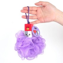찬란한황소_/ 거품이 잘 나는 BT21 피규어 샤워볼 #:_4093EA, 옥스쿠팡 BT21샤워볼_쿠키_슈키, 옥스쿠팡 본상품선택