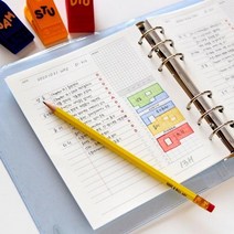 [가성비 최고]플래너 리필속지 스터디 6공 YS21FE10, 상세페이지 참조