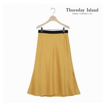 [써스데이아일랜드][Thursday Island] 여성 슬림 플레어 스커트(T202MSK131W) 396745