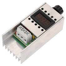 220V 전압 조정기 10000W 고전력 사이리스터 전압 조정기 전압계, 하나, 은
