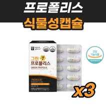 마켓정감/호주산프로폴리스 비 그린 프로폴리스 PROPOLIS 아연 면역력높이는 항산화 항균 만성 염증 구내염 에좋은 영양제 어린이 청소년 여성 남성 온가족 추천, 3박스, 30정