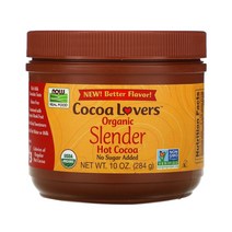 나우푸드 유기농 슬렌더 코코아 파우더 284g, 1개