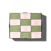 캐스웰 메시 Caswell-Massey 삼중 가공 아몬드 비누 12개 비누 세트 5.8 온스 비누(목욕 바 12개), 꽃 선물 세트, 1개(12개들이 팩)
