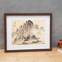 나봄갤러리 김홍도 옥순봉 액자, 4.내츄럴 브라운 액자