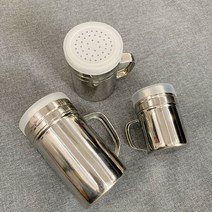 설탕 스텐 커피 소금 깨갈이 그라인더 셰이커 레스 튜브 솔트 셀러서버 통 디스펜서 깨 파우더 후추 피그 손잡이, 03=-L