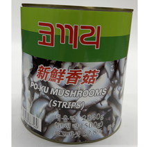 코끼리 표고버섯 채 통조림 1Kg 표고 버섯 중화 요리 업소용 중식재료 캔