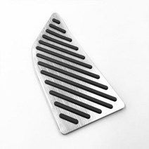 오르간페달 자동차 튜닝 페달 알루미늄 가속 발판 도요타 코롤라 E210 12th 플레이트 브레이크 미끄럼 방지 커버, Footrest 1pcs Silver, Footrest 1pcs Silver